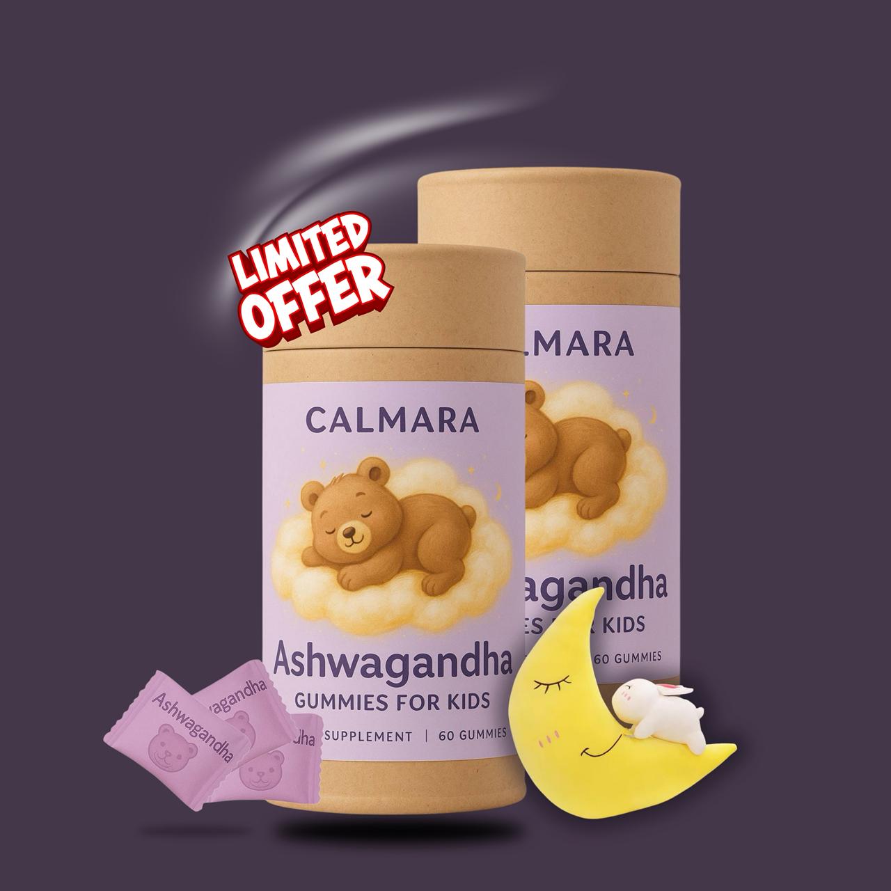 Calmara Ashwghanda Gummies for Kids